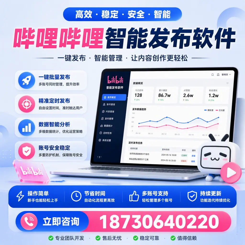 如何在 克拉玛依 制定有效的哔哩哔哩智能发布策略